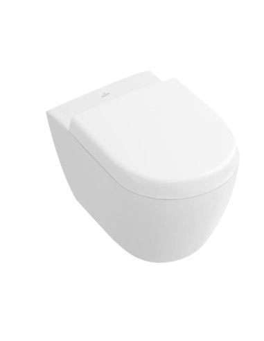 Villeroy&Boch Subway2.0 Suspended White Alpin Toilet With Soft Closing Seat