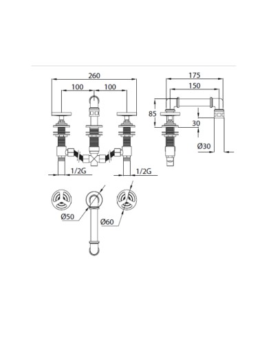 ZanettiChini ZcFabrica Bidet Tap