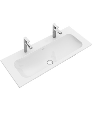 Villeroy&Boch Finion Lavabo Ad Incasso Senza Toppopieno In Bianco Alpin Ceramic Plus