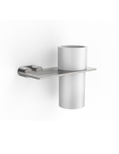 Zazzeri Inox Bathroom Tumbler Holder