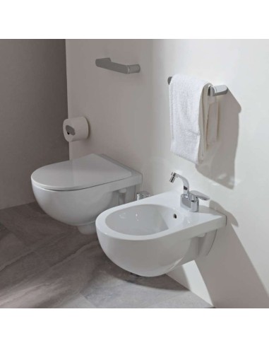 Ceramica Flaminia Quick Suspended Single Hole Bidet Milk Finishing