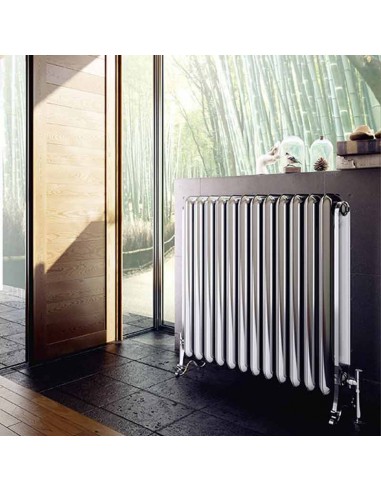 Ad Hoc Vintage Floorstanding Chromed Radiator