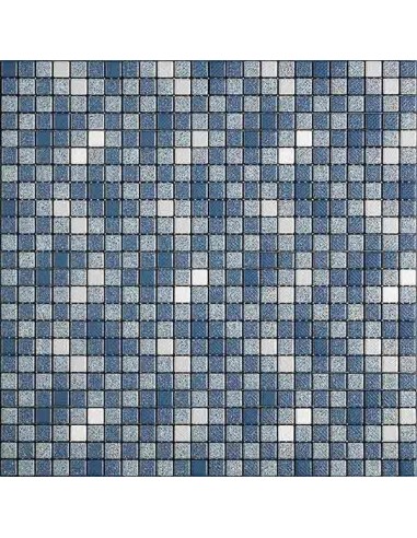 Appiani Denim Decori Ondulato2 Mosaico In Ceramica 12x12 Mm