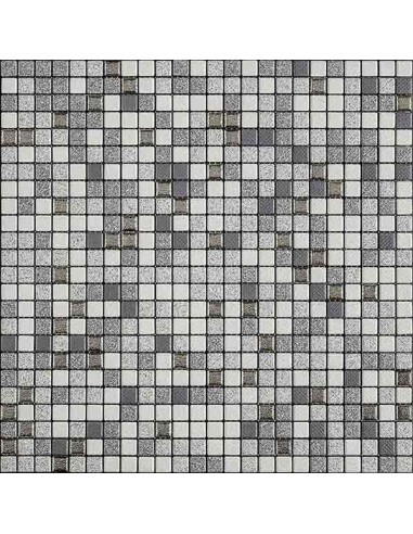 Appiani Denim Mix Piombo Mosaic