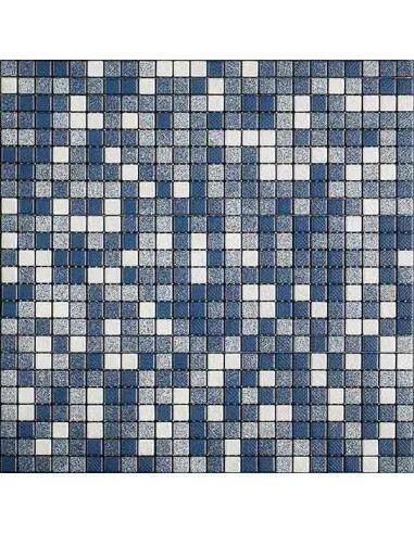 Appiani Denim Mix Avio Ceramic Mosaic 12x12 Mm