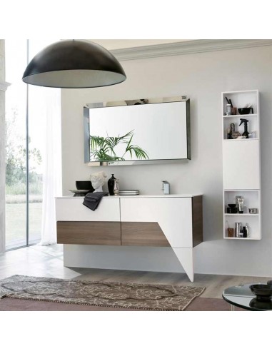 Bmt Tekno Bathroom Furniture With Integrated Washbasin And Mirror