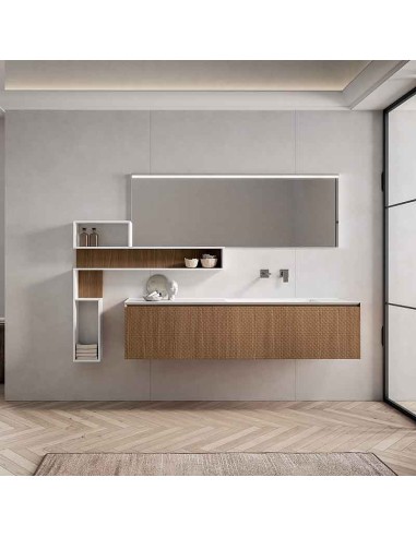 Bmt Ikon Bathroom Furniture With Top And Integrated Basin