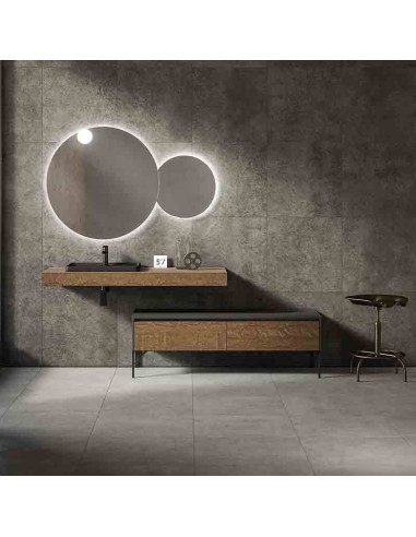 Bmt Swing Bathroom Furniture With Recessed Washbasin And Mirror