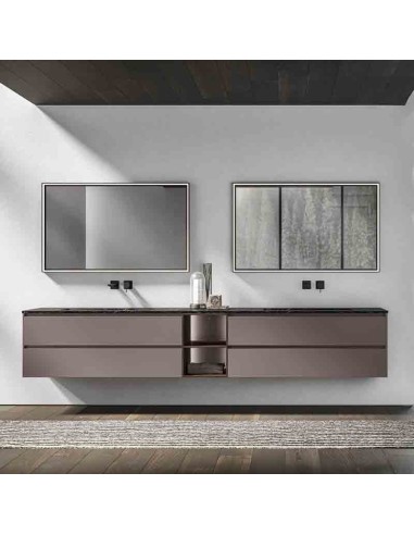 Bmt Swing Bathroom Furniture With Integrated Washbasin And Mirror