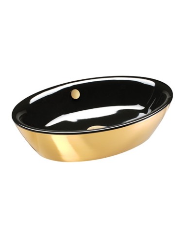 Catalano Gold & Silver Countertop Black And Gold Washbasin