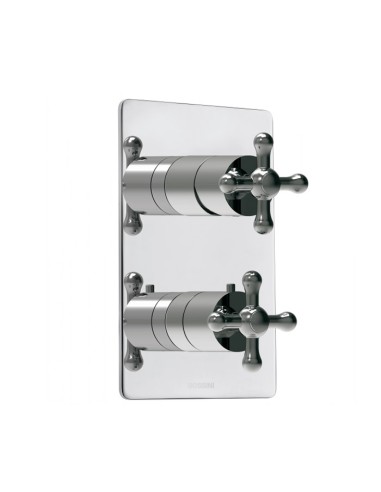 Bossini Liberty Thermostatic Shower Mixer With Diverter And Chromed Plate