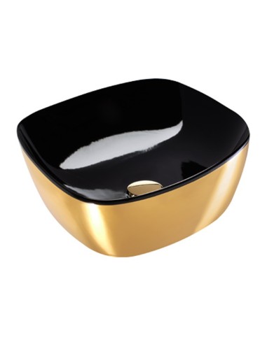 Catalano Gold & Silver Countertop Black And Gold Washbasin