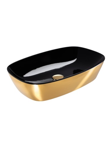 Catalano Gold & Silver Countertop Black And Gold Washbasin