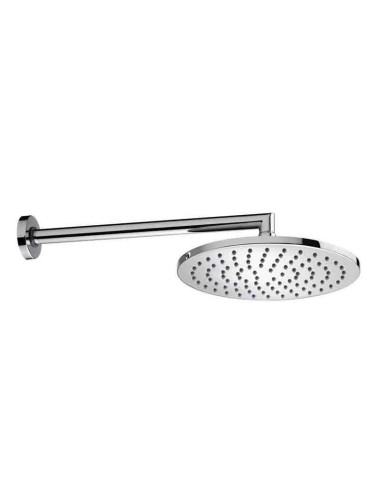 Bossini Cosmo Chromed Round Showerhead With Shower Arm