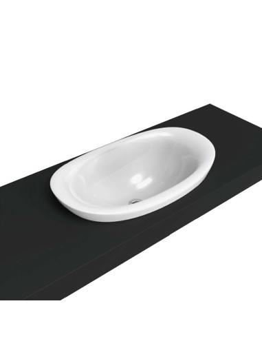 Ceramica Flaminia Io 75 Recessed Washbasin Without Overflow