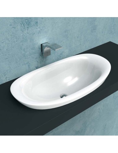 Ceramica Flaminia Io 90 Recessed Washbasin Without Overflow