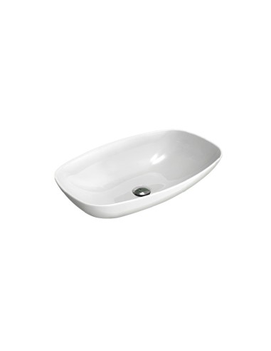 Ceramica Flaminia Nuda 60L Lavabo Da Appoggio Sospeso