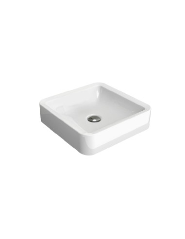 Ceramica Flaminia Nile Nl40 Lavabo Da Appoggio Quadrato