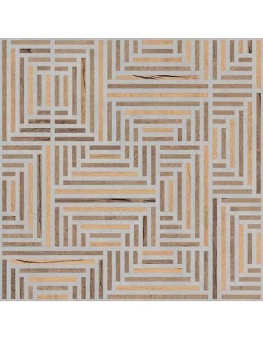 Ceramica Sant'Agostino Form Maze Decor Gres Porcelain Stoneware Tiles 90x90 Cm