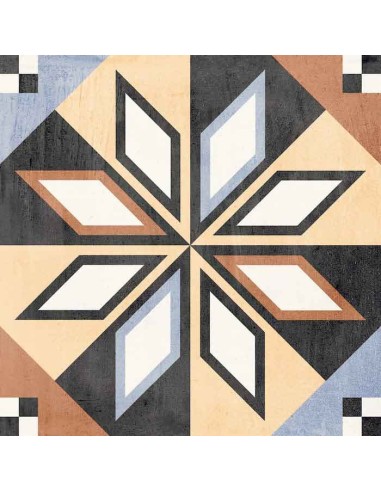 Ceramica Sant'Agostino Patchwork Colors Porcelain Stoneware Tiles 20x20 Cm