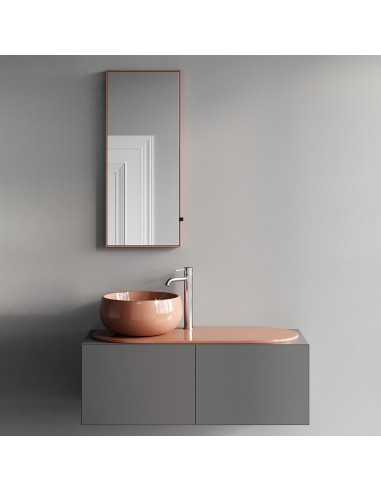 Ceramica Cielo Delfo 113 Washbasin With Lacquered Suspended Cabinet