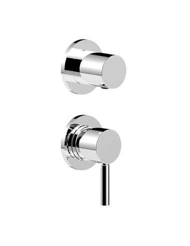 Fantini Nostromo Brushed Steel Shower Mixer