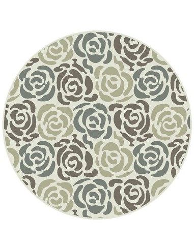 Christopher Guy Fleurs Round Rug