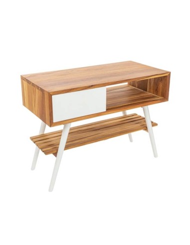 Cipì Feel Good Small Console In Natural Teak Wood