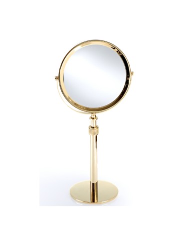 Decor Walther Club Freestanding Magnifying Mirror With Adjustable Height