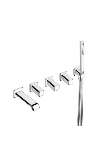 Cristina Rubinetterie Italy Recessed Bath Mixer With Diverter