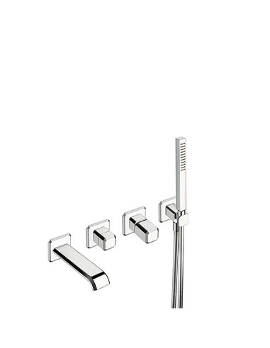 Cristina Rubinetterie Italy Chromed Bath Shower Mixer