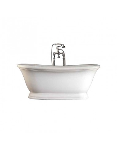 Devon & Devon Aurora Floorstanding White Tec Plus Bathtub