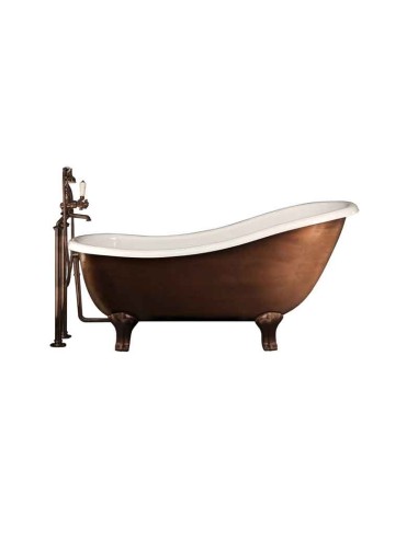 Devon & Devon Regina Copper Effect Bathtub