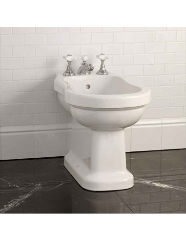 Devon & Devon Blues Floorstanding White Porcelain Bidet