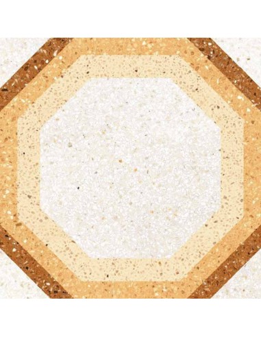 Marca Corona  Cement Tiles Forme Ottagono 1Sqm Tiles 20x20 Cm