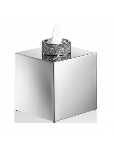 Decor Walther Rocks Tissue Box With Set Crystals