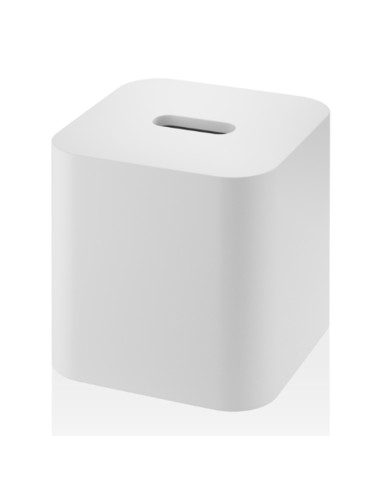 Decor Walther Stone Freestanding Matt White Tissue Box