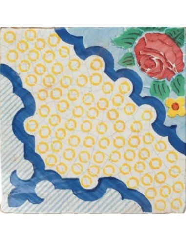 Nicolò Giuliano Glazed Terracotta Tile