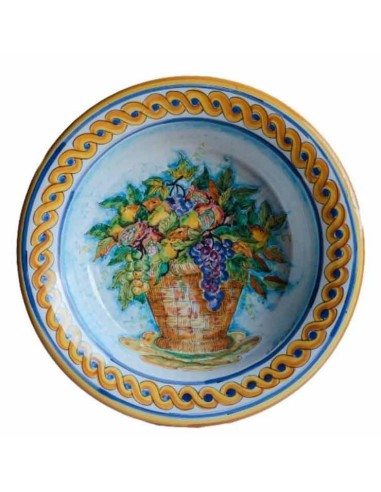 Nicolò Giuliano Plate With Basket