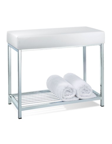 Decor Walther Bathroom Bench With Towel Shelf