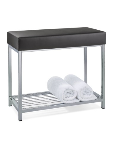 Decor Walther Bathroom Bench With Towel Shelf