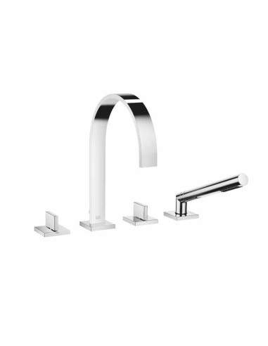 DornBracht Mem Deck Mounted Bath Mixer With Showerhand