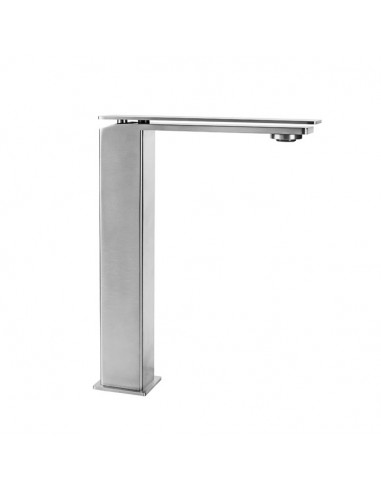 Fir Italia Playsteel 58 Stainless Steel Tall Washbasin Mixer