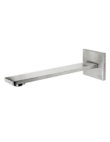 Fir Italia Playsteel 58 Wall Mounted Stainless Steel Washbasin Water Spout