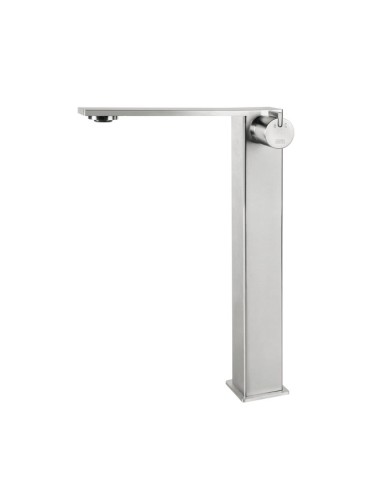 Fir Italia Lifesteel 59 Stainless Steel Tall Washbasin Mixer