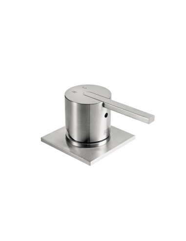 Fit Italia Lifesteel 59 Deck Mounted Stainless Steel Washbasin Mixer