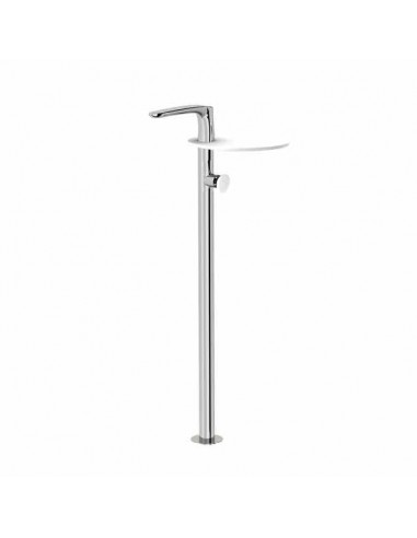 Fir Italia Sinergy Stone 95 Free Standing Washbasin Mixer With Shelf