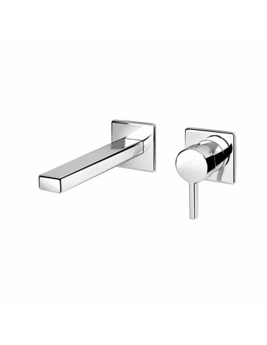 Fir Italia Kley 68 Chromed Wall Mounted Washbasin Mixer