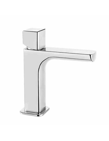 Fir Italia Daily Cube 45 Chromed Single Hole Washbasin Mixer Without Pull Rod