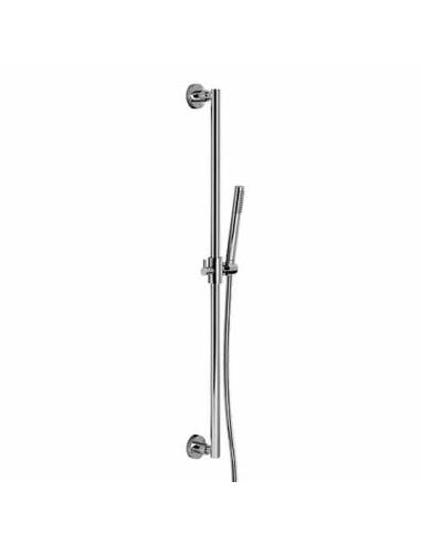 Fir Italia Shower Chromed Slide Bar With Handshower And Flex Tube